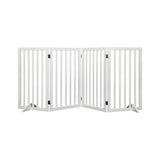 PaWz Wooden Pet Gate Dog Fence Safety White 800x 3MM-2018816807758073856