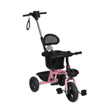 BoPeep Kids Tricycle Ride On Trike Toddler Pink - Low Angle