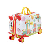 BoPeep Kids Ride On Suitcase Children - Low Angle