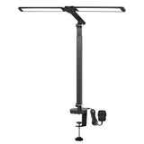 Emitto Double Head LED Desk Lamp Dimmable With Clamp - Extra Image