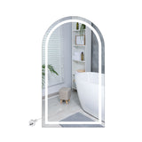 EMITTO Arch Wall Mirror LED Lighted 60*100cm 60x100-2018816864171462656