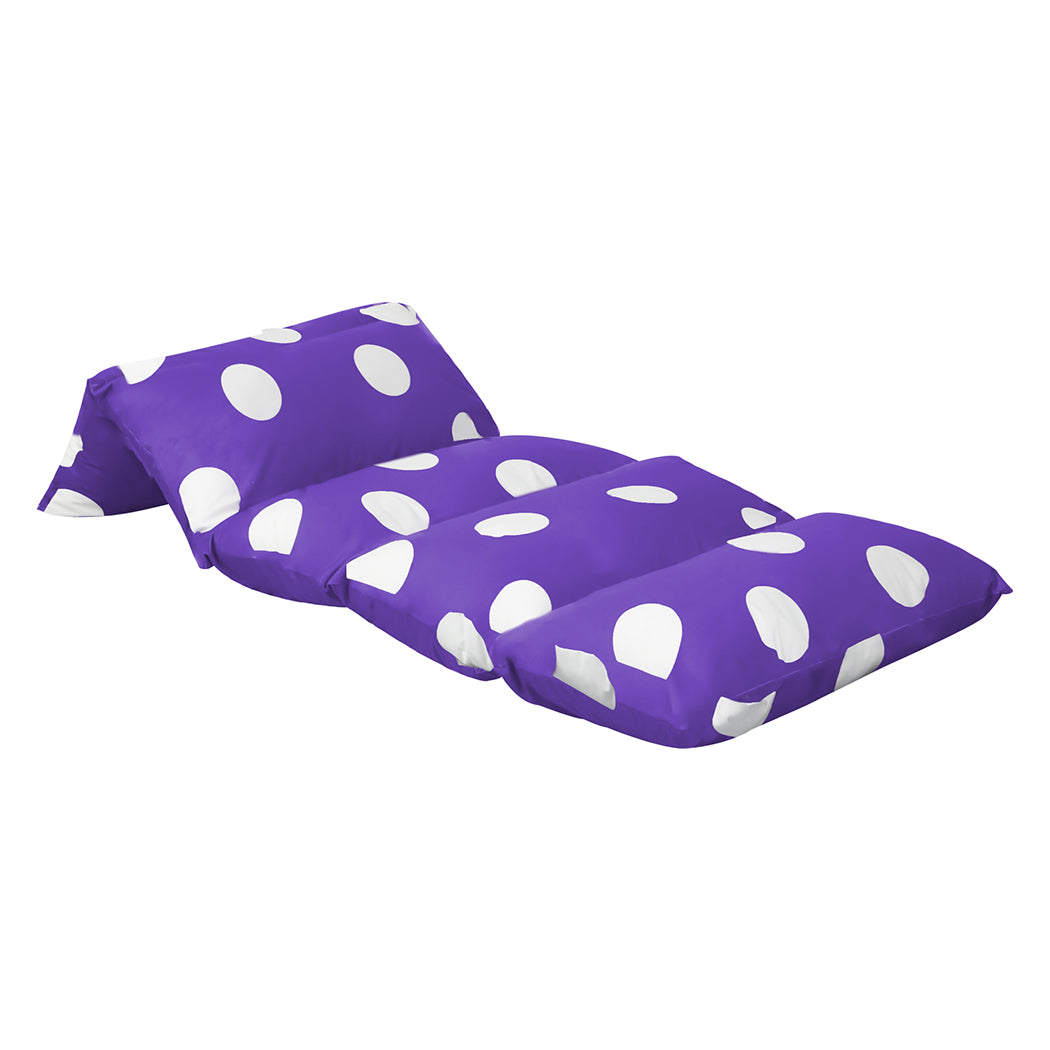 Dreamz Foldable Mattress Kids Pillow Purple Medium-1954802509595938816