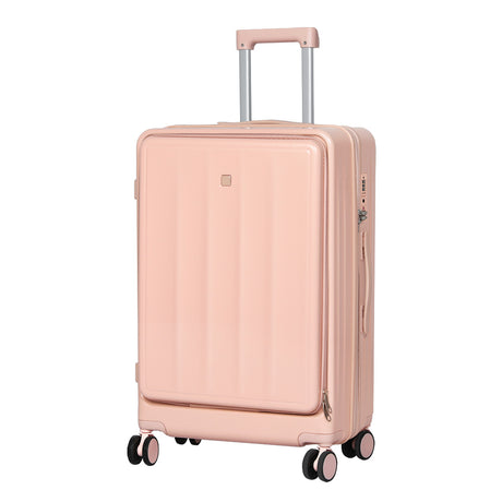 Slimbridge 26" Luggage Trolley Travel Hard Pink-2018816860824408064