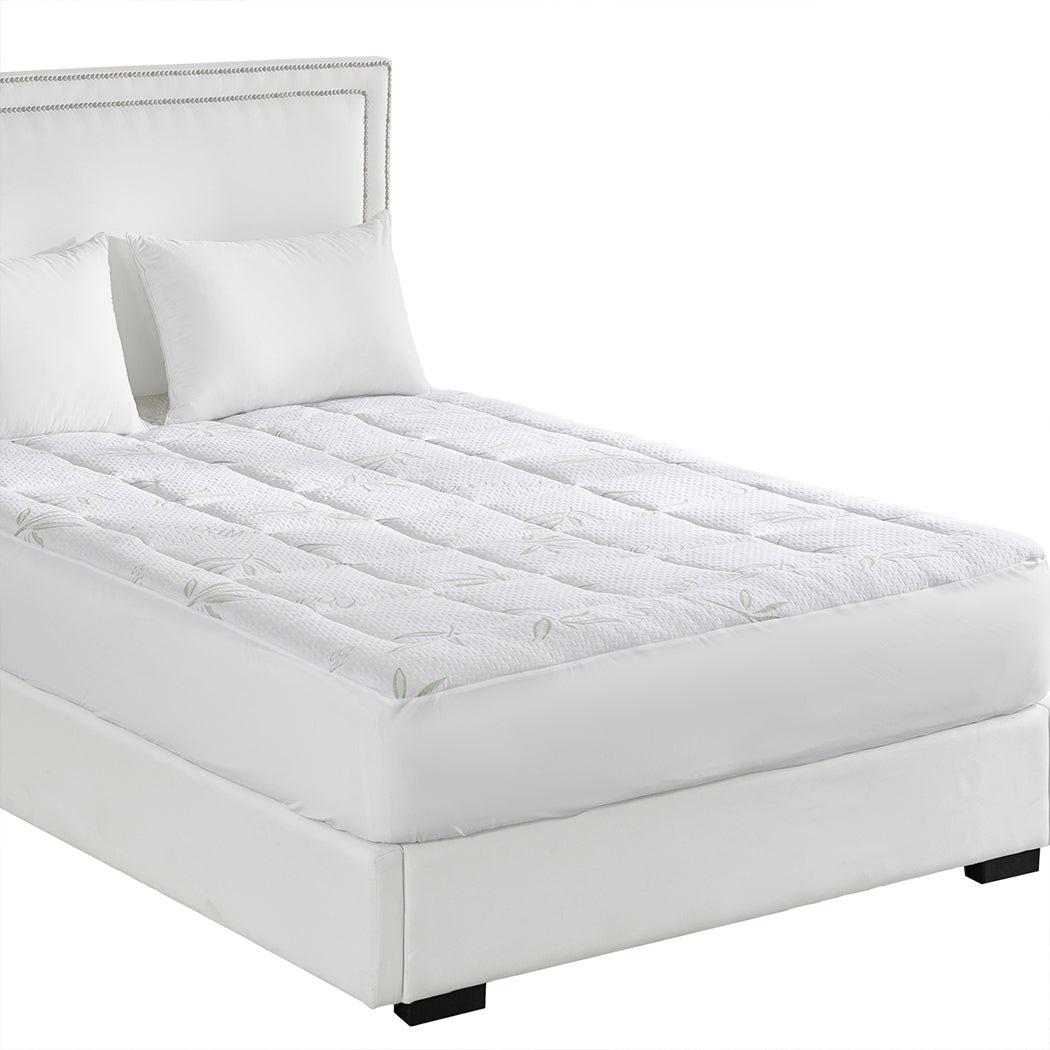 Dreamz Bamboo Pillowtop Mattress Topper Double-1954802864492777472