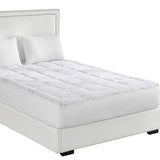 Dreamz Bamboo Pillowtop Mattress Topper Double - Close-Up Angle