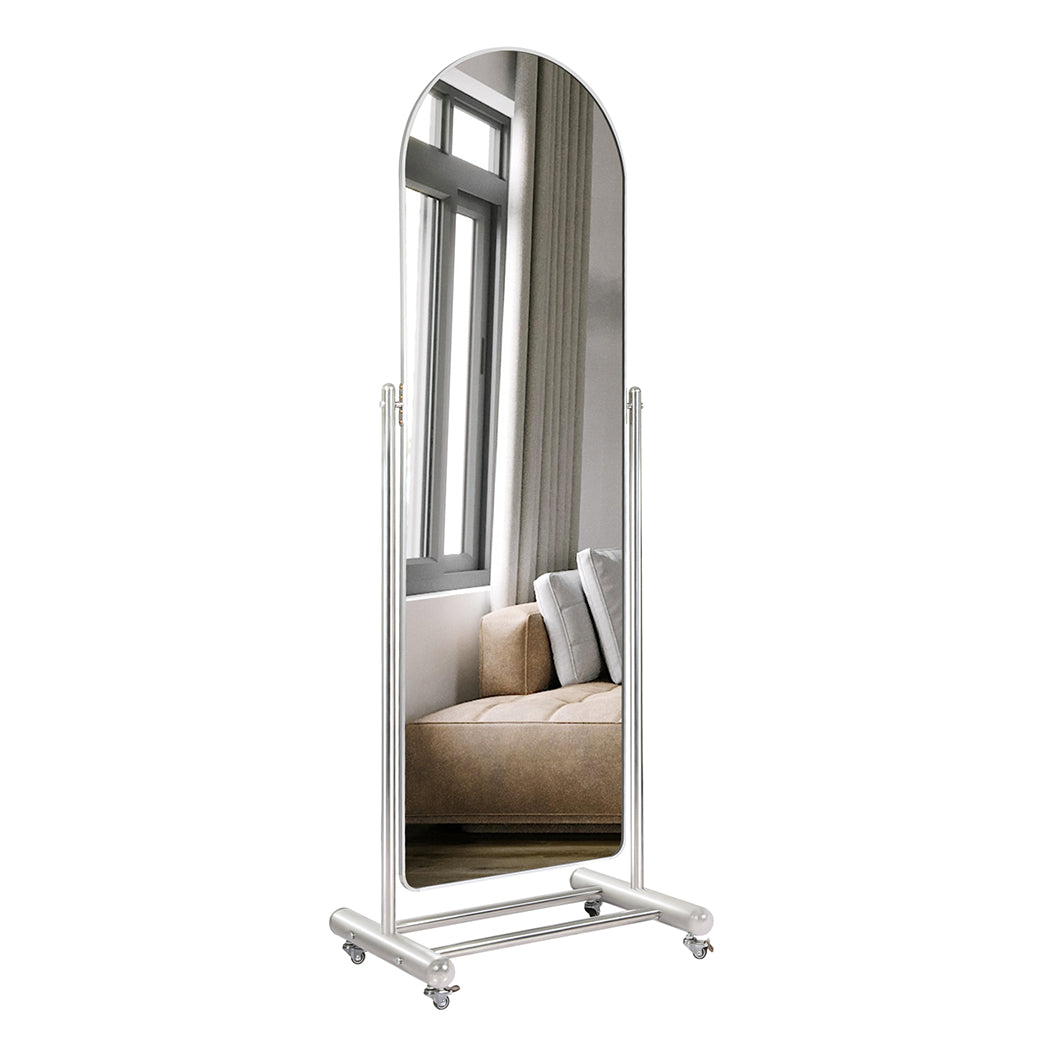 Yezi 165CM Movable Arch Full Length Mirror-2006732867115290624
