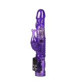 Urway Rabbit Vibrator Multi Speed Rotating Purple-2018816626048241664