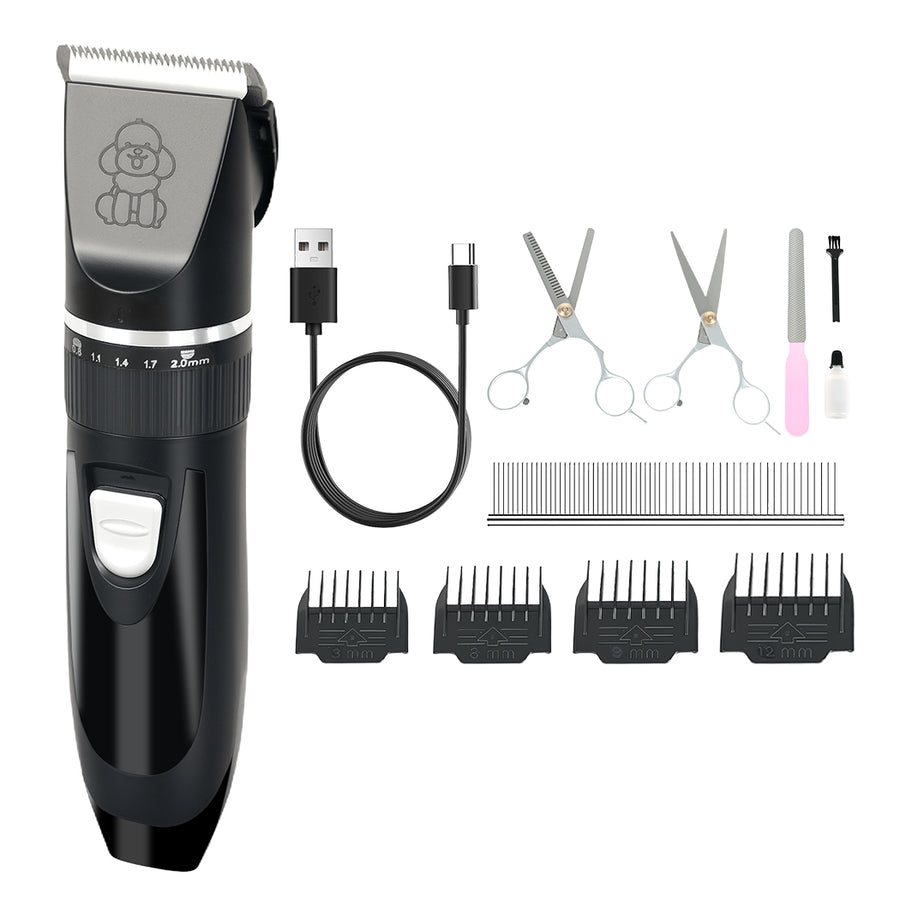Pawz Pet Clipper Cat Dog Grooming Trimmer Shaver Kit-2011971117417369600