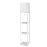EMITTO Floor Lamp Storage Shelf LED White-2006733078575321088