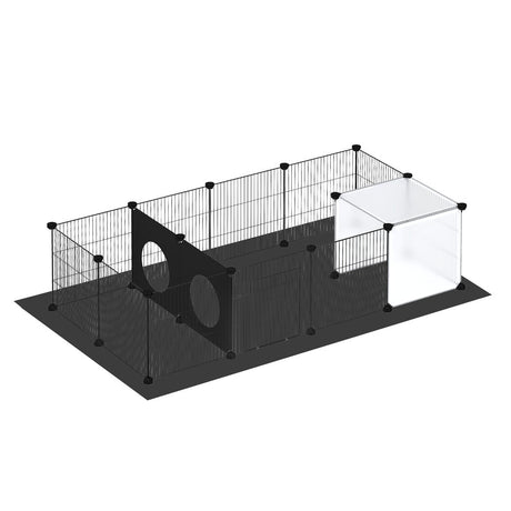 Pawz 16 Panels Guinea Pig Pet Playpen Small Pets Fence-2011971118084263936