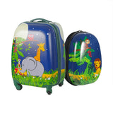 BoPeep 16''13'' 2PCS Kids Luggage Set Jungle-2018816802896875520