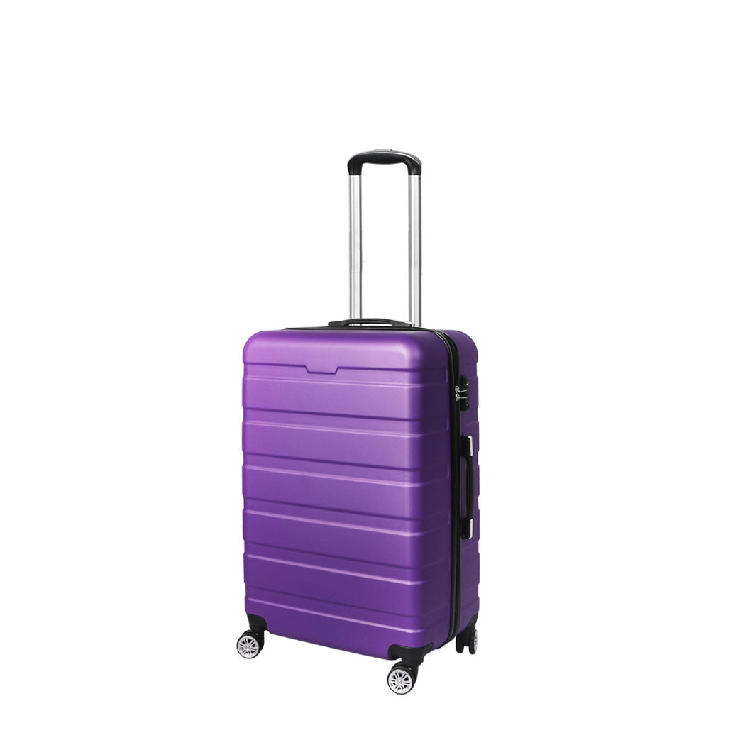 Slimbridge 24" Luggage Case Suitcase Purple 24 inch-2006733065136771072