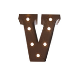 LED Metal Letter Lights Free Standing - Low Angle