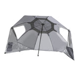 Mountview Beach Umbrella Outdoor Umbrellas Blue 2.13M-2018816743174180864