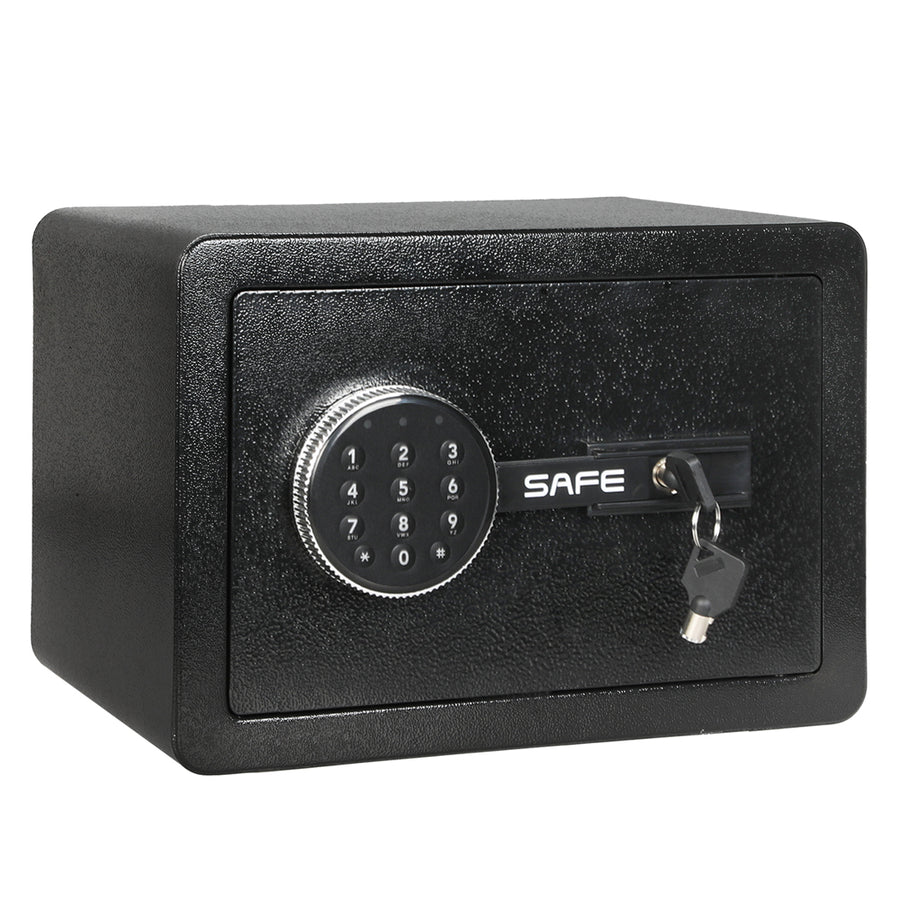 8.1L Digital Security Safe Box Password Key Lock Cash-2006732905619001344
