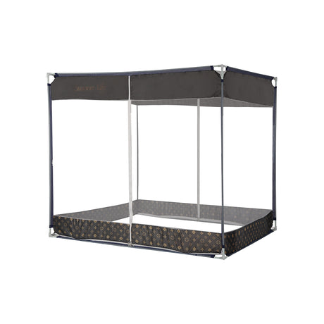 Dreamz Mosquito Bed Nets Foldable Canopy Square Grey-1954802841323442176