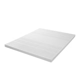 DreamZ Latex Mattress Topper King Natural - Low Angle
