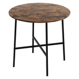 Levede Dining Table Round Kitchen 4 Person Coffee 80cm - Extra Image