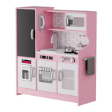Bopeep Kids Kitchen Set Wooden Pretend Play Cooking Toy - Extra Image