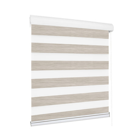 Marlow Blackout Zebra Roller Blind Curtains 90x210 Beige-2018816733699248128