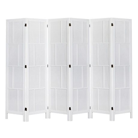 Levede 6 Panel Room Divider 170cm Freestanding Screen-1960920182868283392