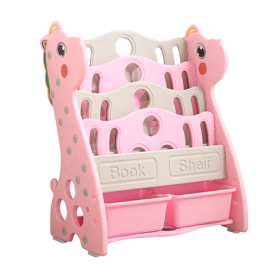 BoPeep Kids Bookshelf Bookcase Magazine Pink-2018816767715053568