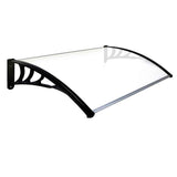 Mountview Window Door Awning Outdoor 1M X 1.5M Transparent 1x1.5M-2018816889400201216