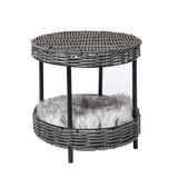 PaWz Rattan Pet Bed Elevated Raised-2018816819120443392