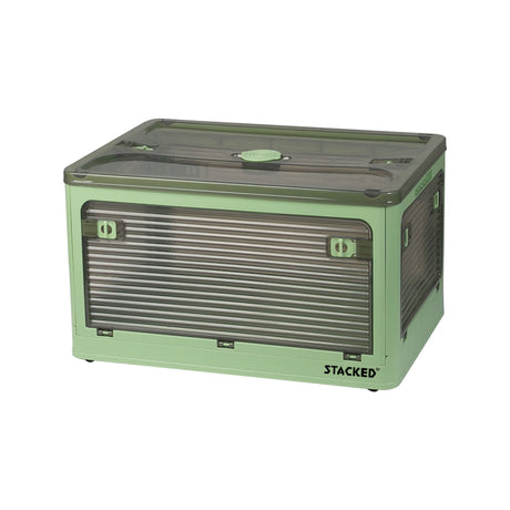 Storage Containers Stackable Lid Clothes S Green Small-2018816654397542400