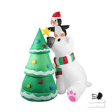 Santaco Inflatable Christmas Decor Polar-2018816863294853120
