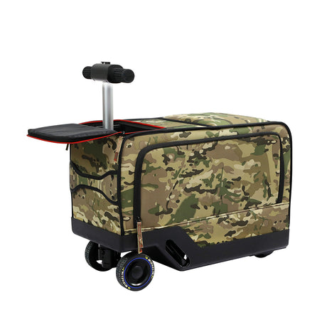 Slimbridge 20" Electric Riding Luggage Suitcase Green Colour-1954802821153034240