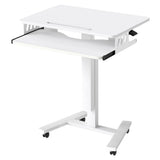 Levede Mobile Standing Desk Adjustable Height Table - Extra Image