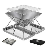 Levede Folding BBQ Portable Charcoal Grill 2-IN-1-2006732907498049536
