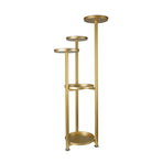 Levede Plant Stand Outdoor Indoor Flower Gold Medium-2018816737776111616