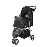 PaWz Large Pet Stroller Dog Cat Carrier Black-2006733030508597248
