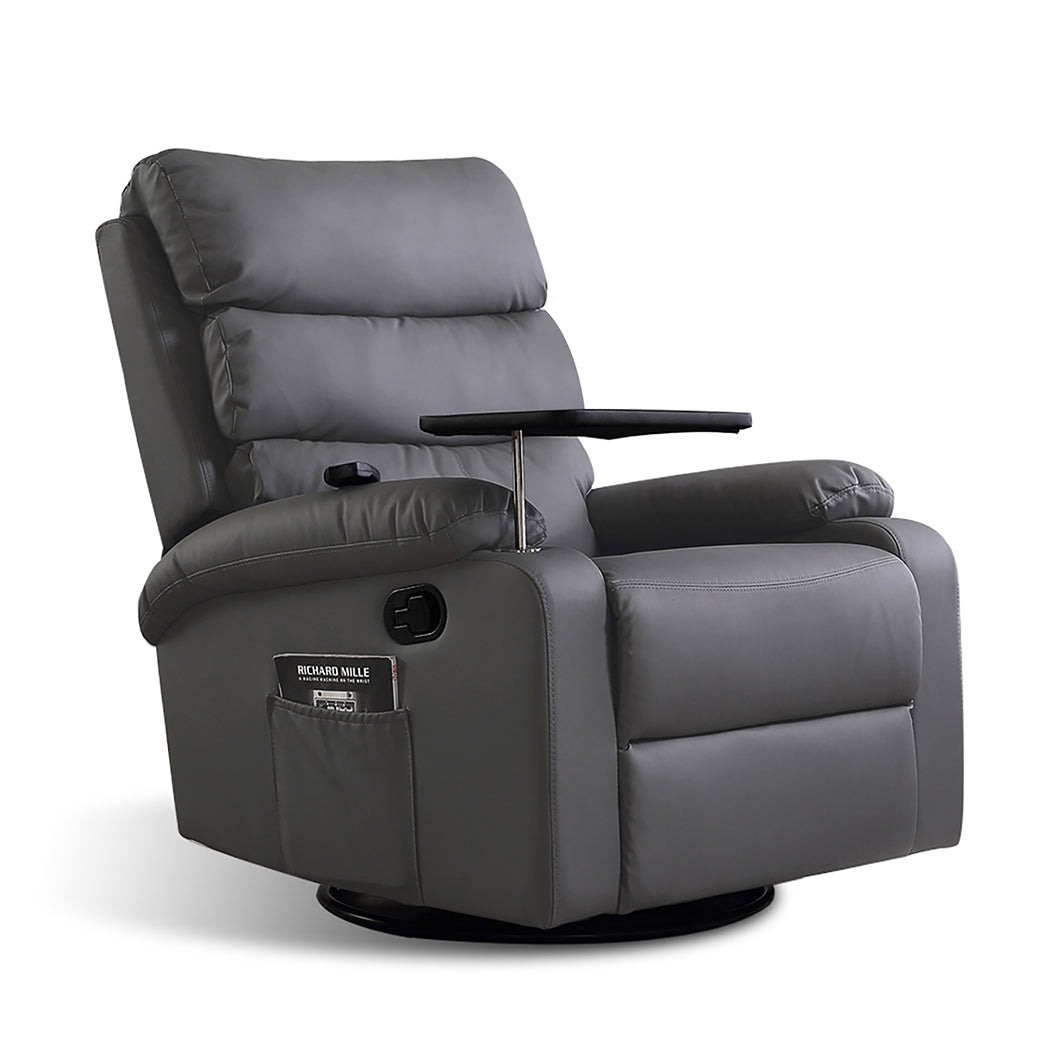 Levede Massage Chair Recliner Chairs Grey-2006733117536210944