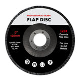 Traderight Flap Discs 125mm 5