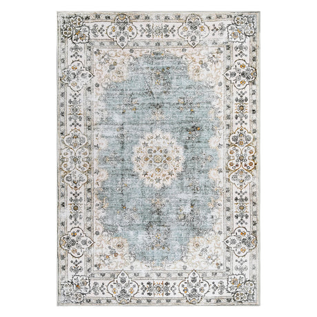 Marlow Floor Rug Short Pile Washable Vintage Carpet Soft Plush Non Slip 200x290-2006732848425472000