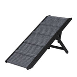 PaWz Adjustable Dog Ramp Height Stair Black-2006732982248935424