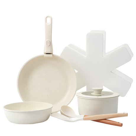 Toque 9-Piece Non Stick Cookware Set Kitchen Fry Pan-2011971112791052288