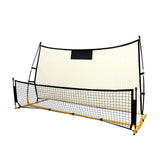 Centra Soccer Rebounder Net Portable - Low Angle