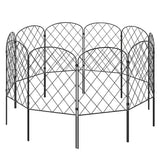 Mountview 10 Pcs Garden Fence Border Rustproof Metal-2006733422399197184