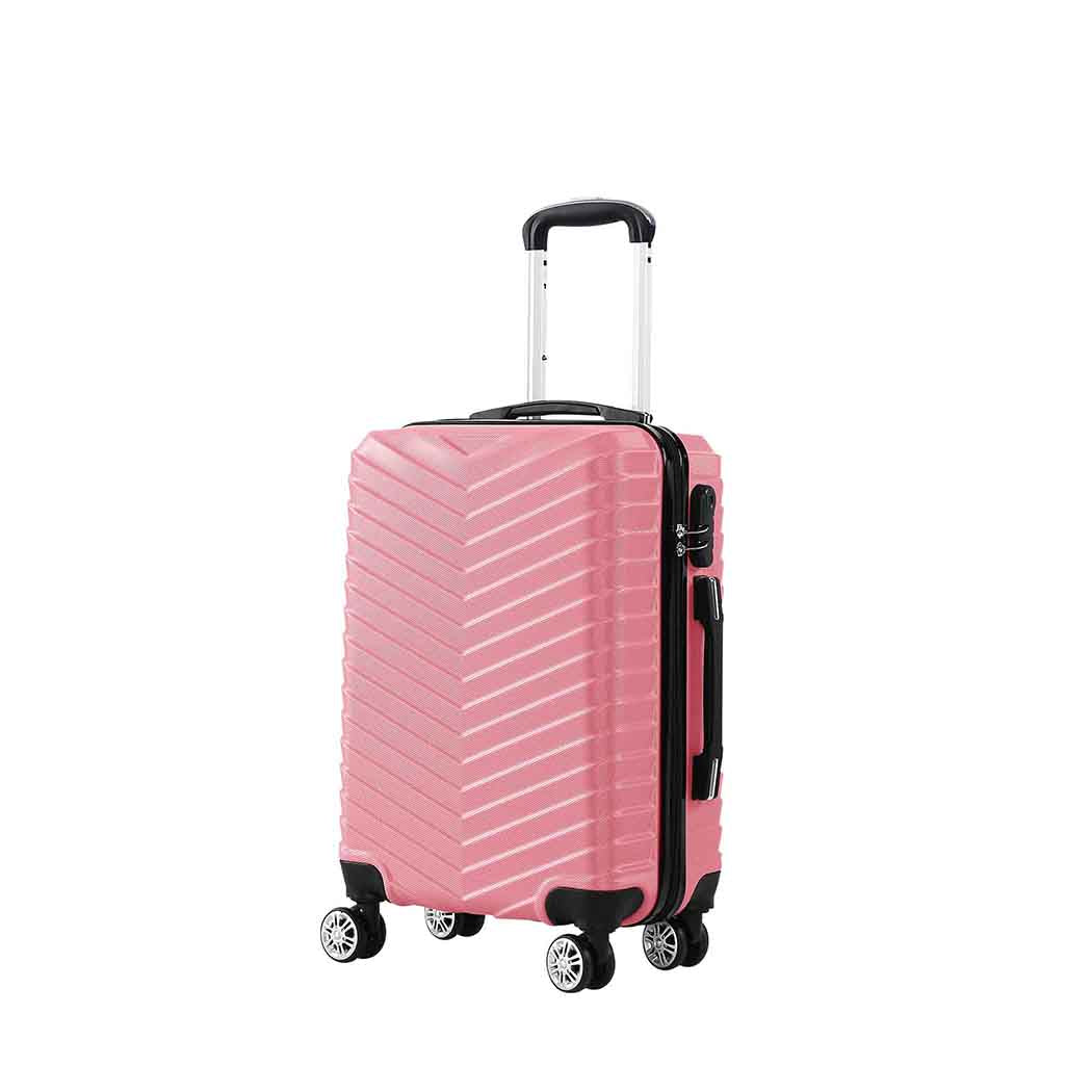 Slimbridge 20" Carry On Travel Luggage Rose 20 inch-2006733061781327872