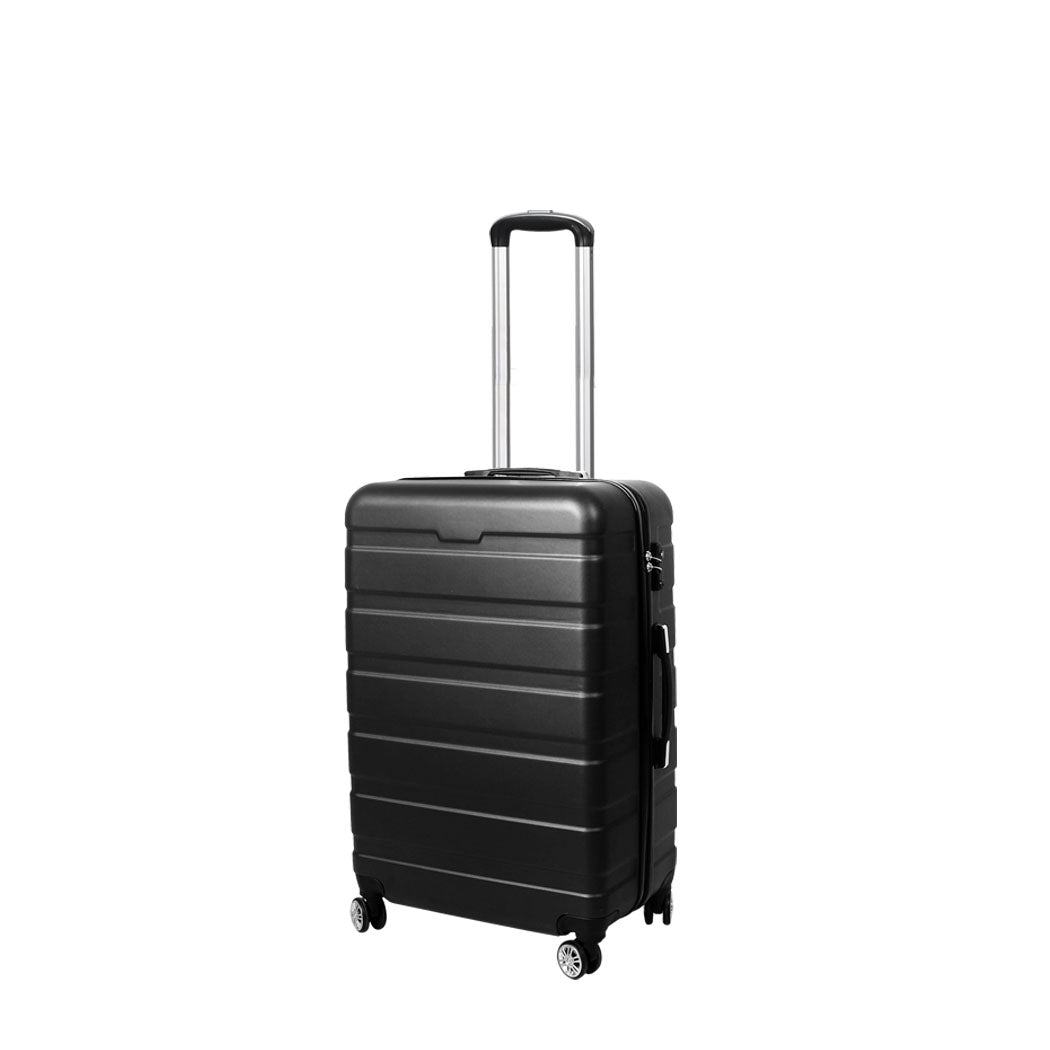 Slimbridge 24" Luggage Case Suitcase Black 24 inch-2006733064620871680