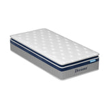 DreamZ Spring Mattress Pillow Top All Sizes  32CM - Low Angle