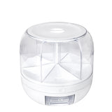 TOQUE Rice Storage Cereal Dispenser - Close-Up Angle