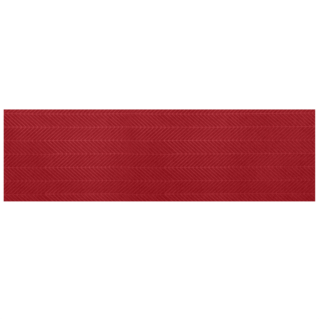 Marlow Extra Large Floor Rug Non Slip 90cm x 305cm Red-2006732691734663168