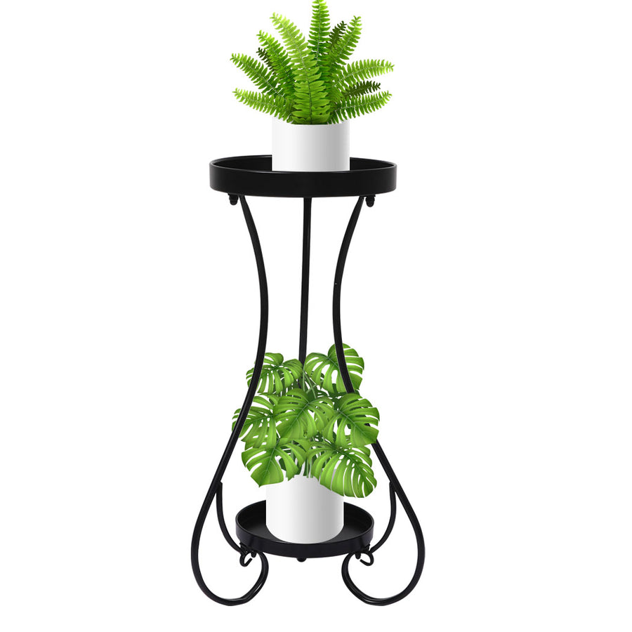 Levede Plant Stand 2 Tiers Outdoor Indoor Medium-2006732932466741248