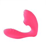 Urway Sucking Vibrator Oral Tongue Clit Pink - Low Angle