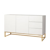 Levede Buffet Sideboard Storage Cabinet White-2006733268556320768